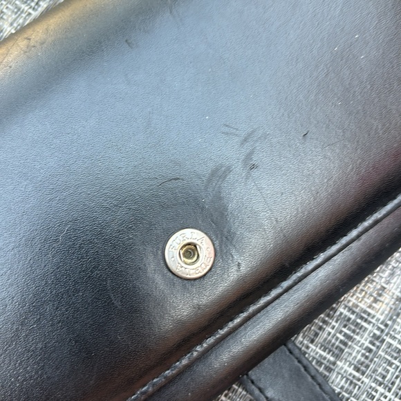 FURLA Thin Smooth Leather Black Wallet - Picture 8 of 10